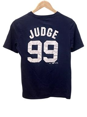 Nike NY Yankees Aaron Judge 99 MLB Youth Large Tee